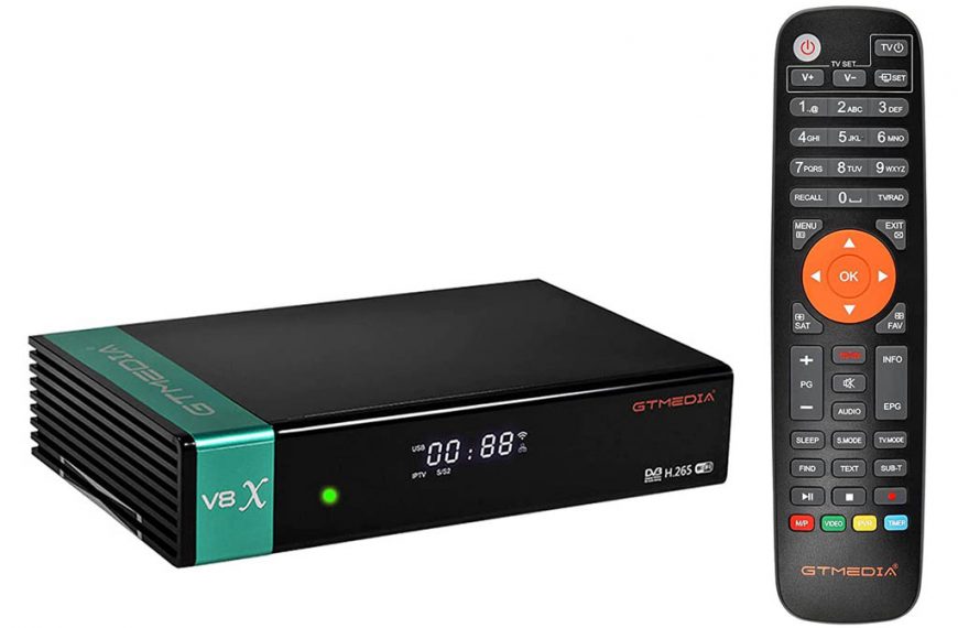 GTMedia V8X: Nuevo receptor de TV por satélite 1080p