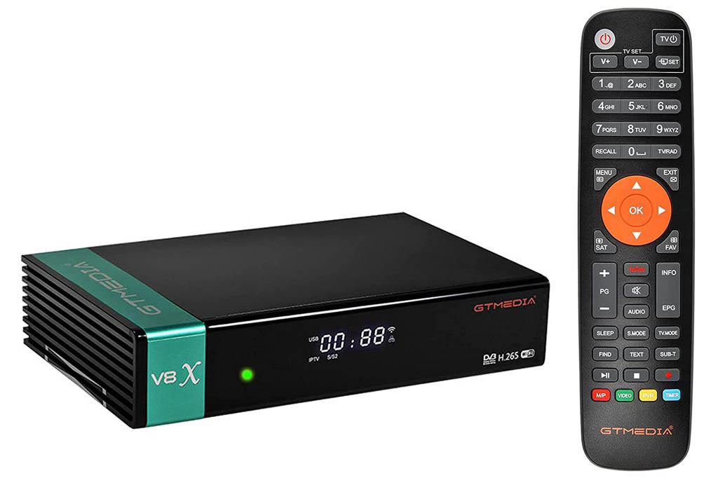 GTMedia V8X: Nuevo receptor de TV por satélite 1080p