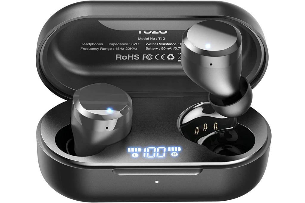TOZO T12: Auriculares Inalámbricos In Ear Baratos con sonido de alta calidad
